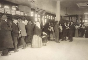 Ellis Island railroad ticket office