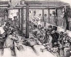 Steerage dining